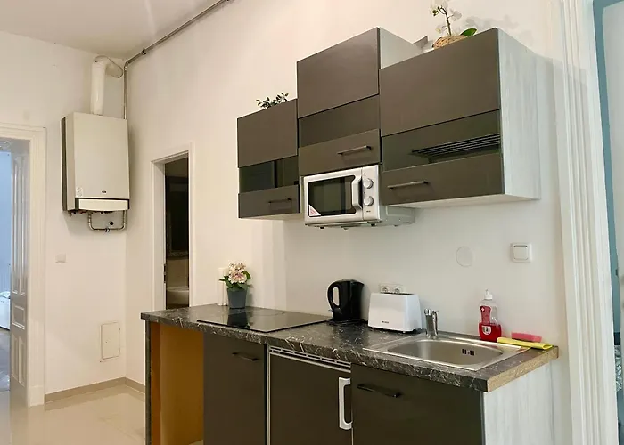 Апартаменты 70 M2 With Terrace & Free Parking Вена